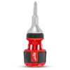 Milwaukee 48222330 8-In-1 Stubby Ratchet Multi Bit Driver