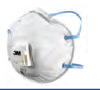 3M Maintenance Free Respirators, Dust & Mist, 8822