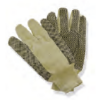 Cotton Drill Cotton polka dot glove 8oz (GBD8)