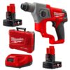 Milwaukee M12CH-402C 12V 4.0Ah Fuel Li-Ion Cordless 16mm SDS Plus Rotary Hammer Combo Kit